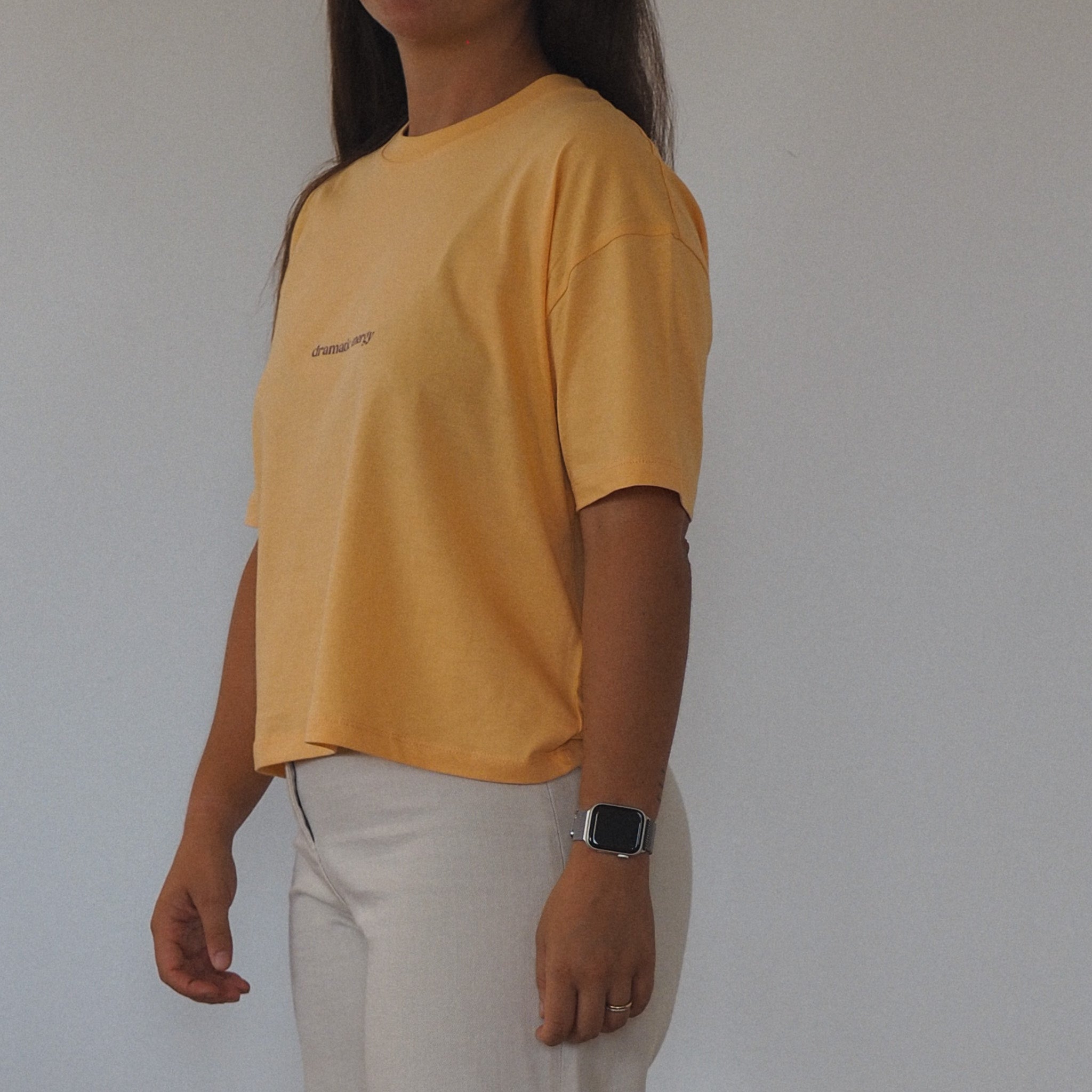 Dramatic Energy | Cropped Boxy Tee