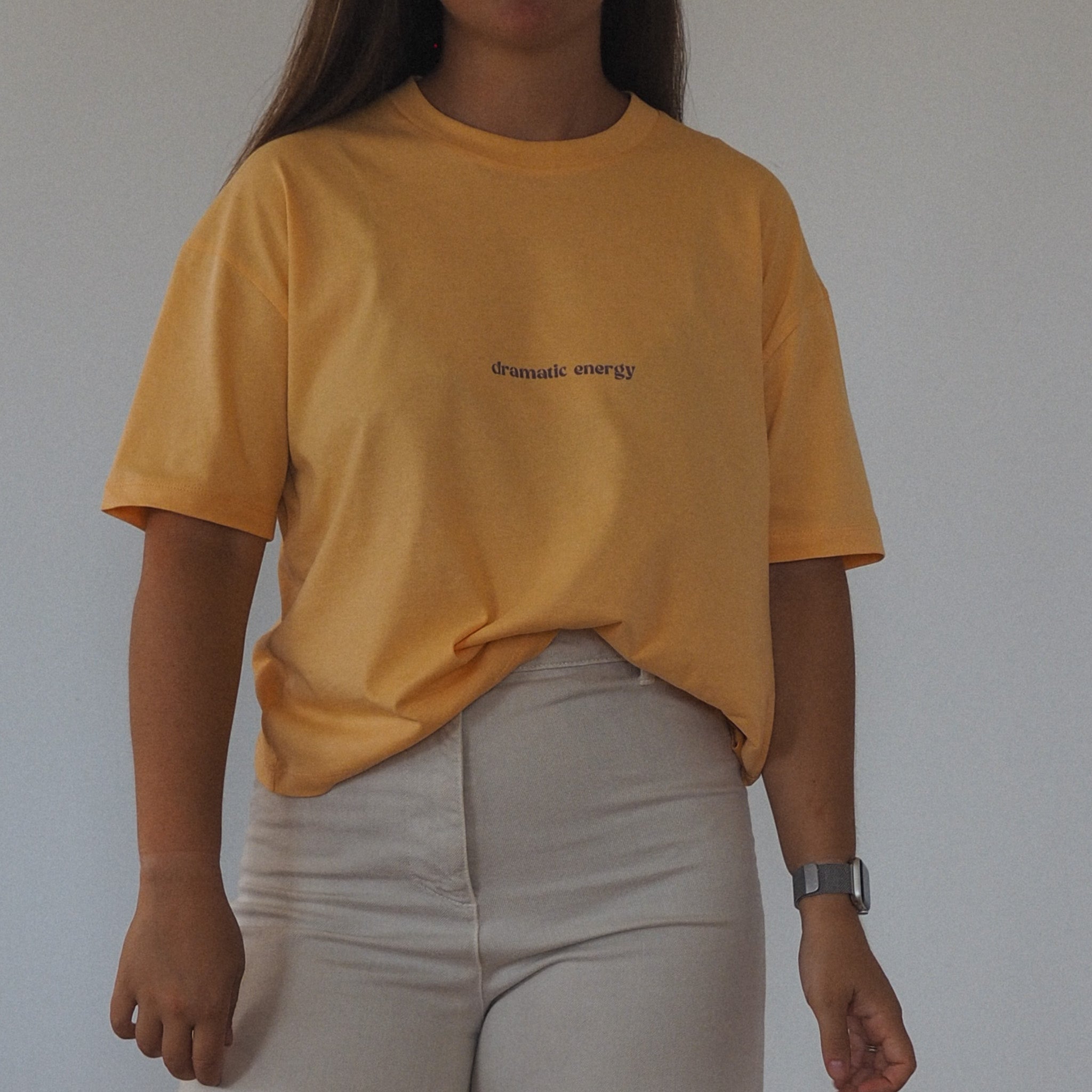 Dramatic Energy | Cropped Boxy Tee