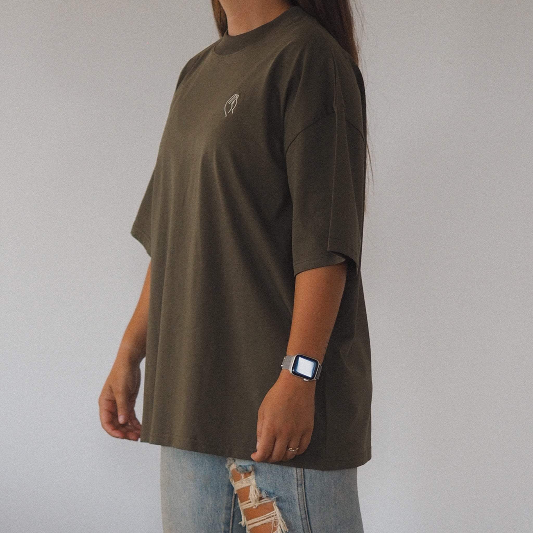 Eh! Hand | Oversized Boxy Tee