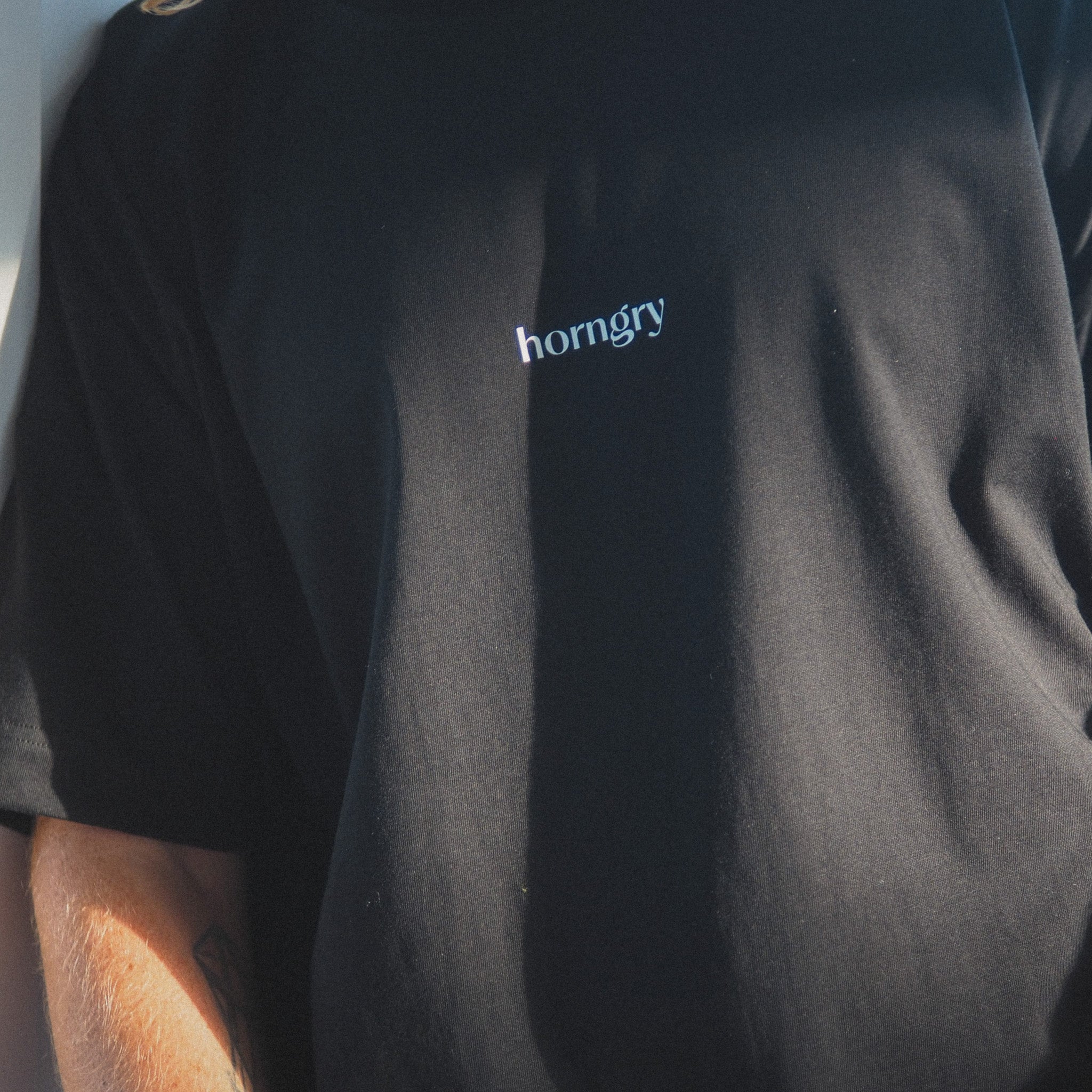 Horngry | Oversized Boxy Tee