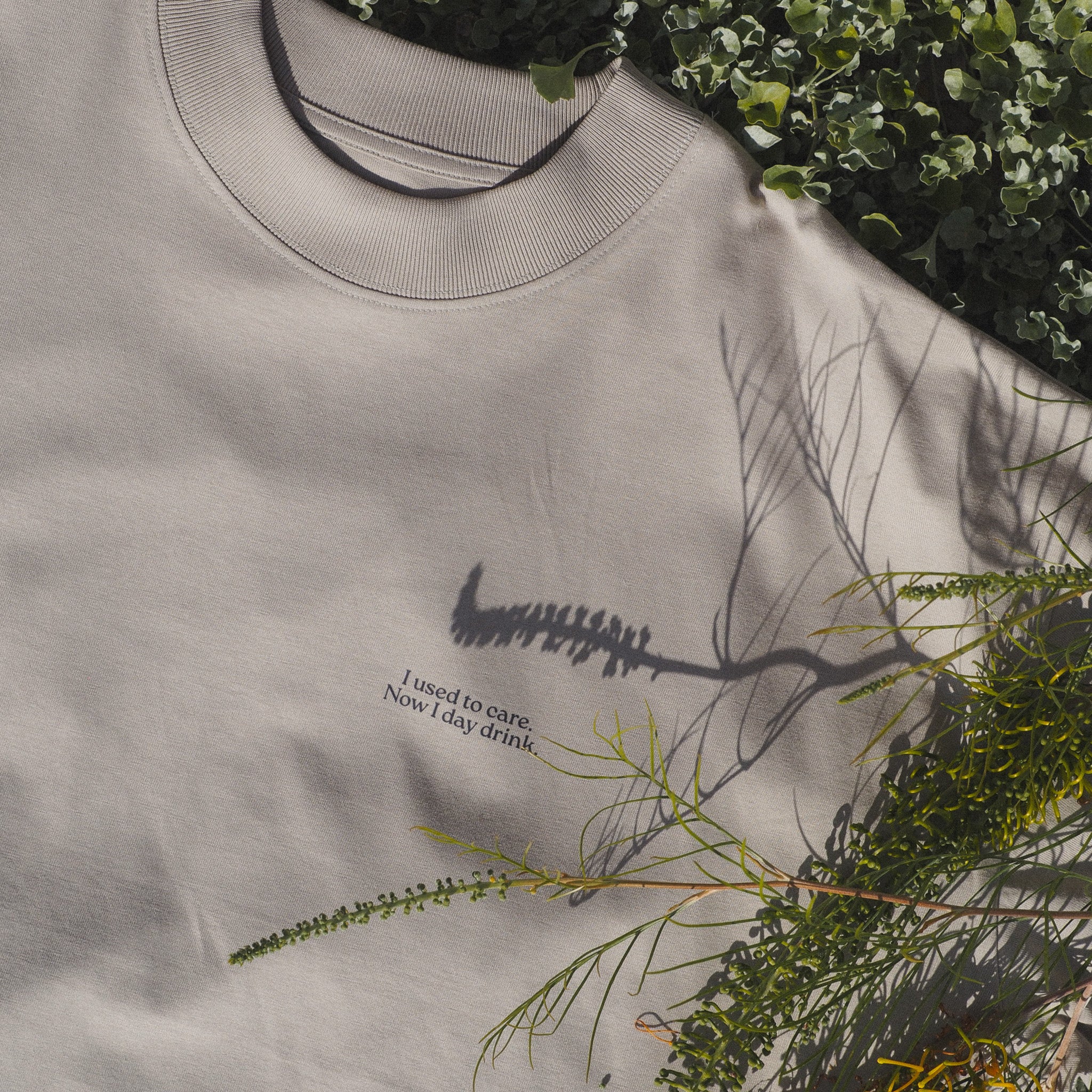 I used to care. Now I day drink. | Oversized Boxy Tee