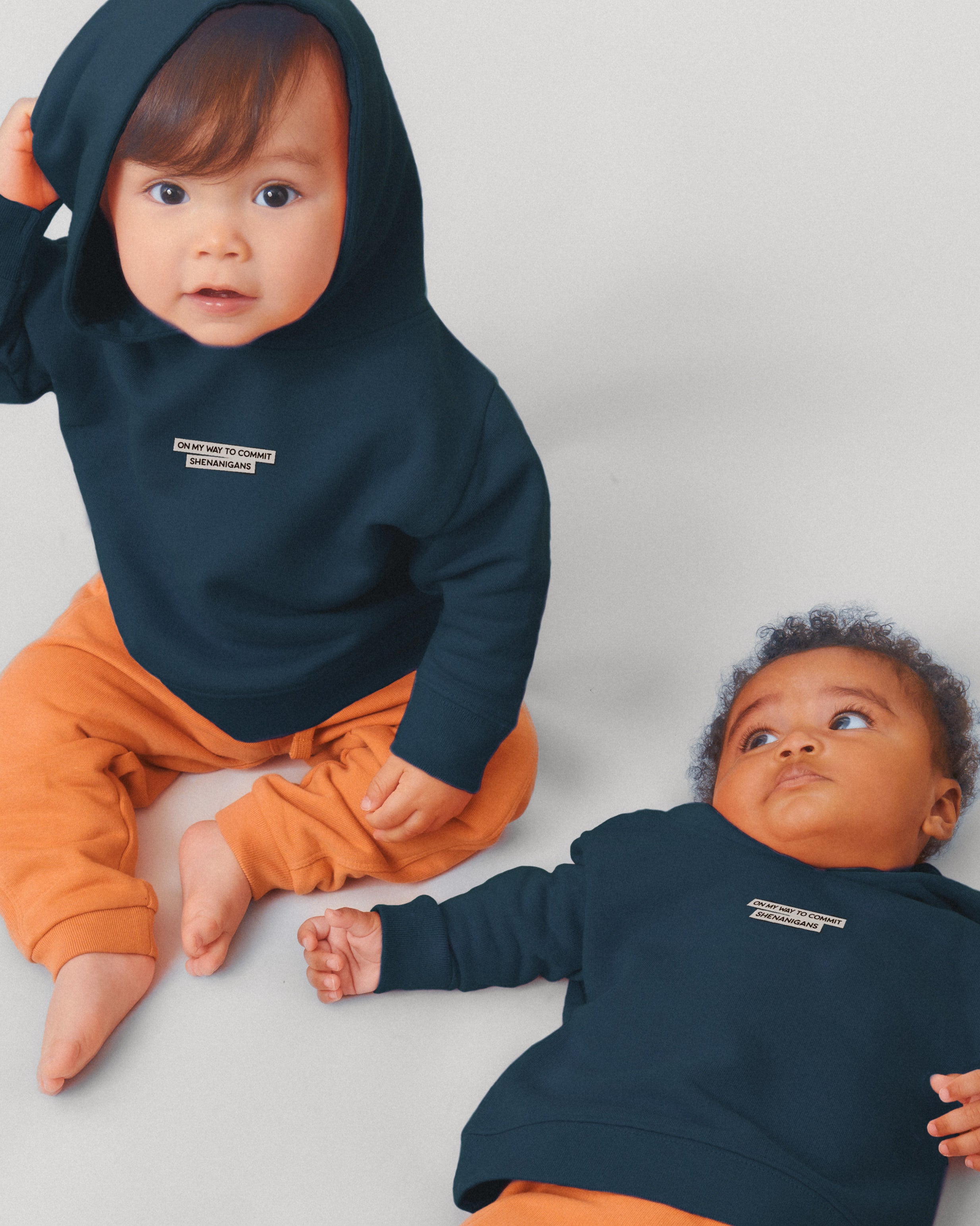 On my way to commit shenanigans | Mini Hoodie
