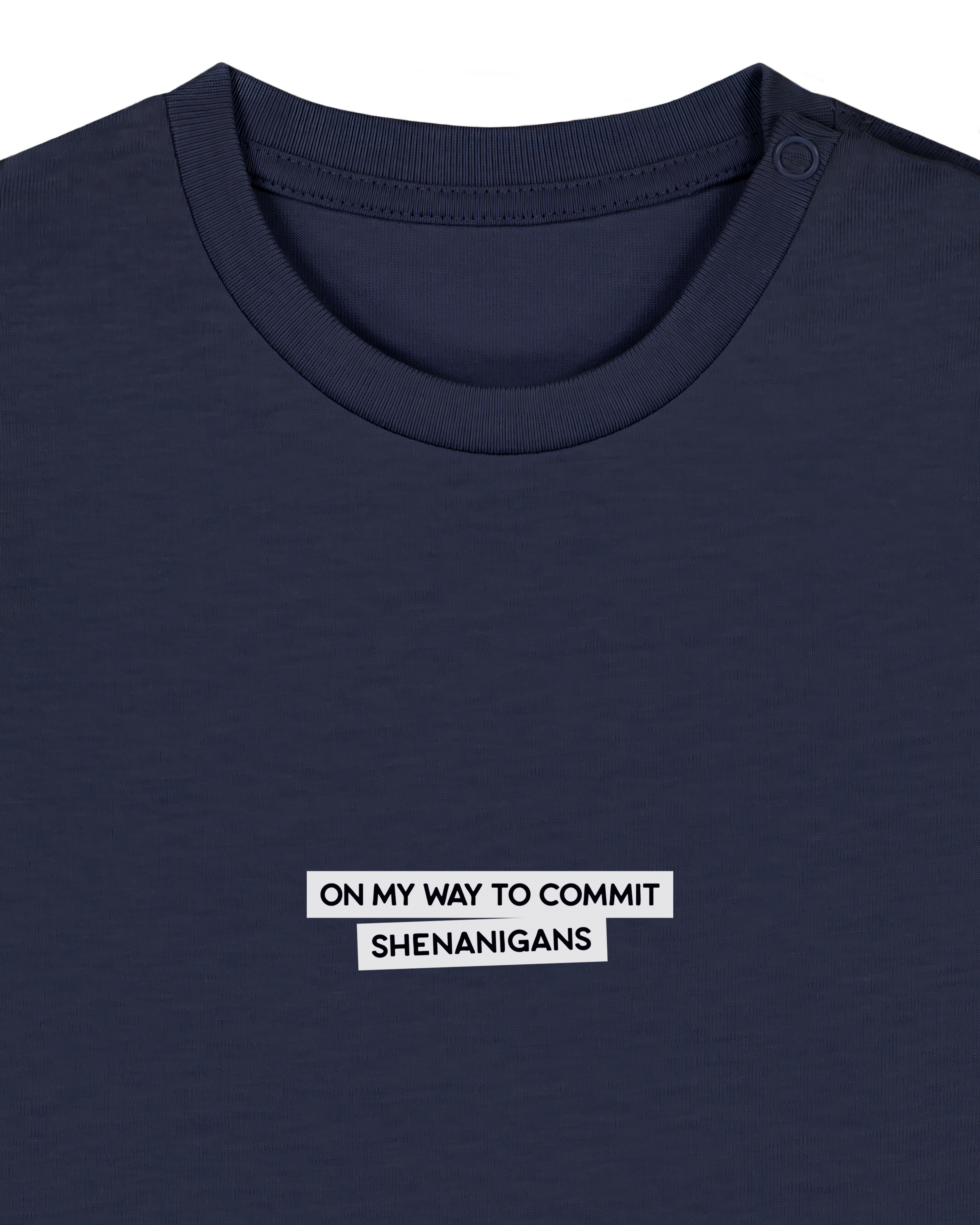 On my way to commit shenanigans | Mini Tee