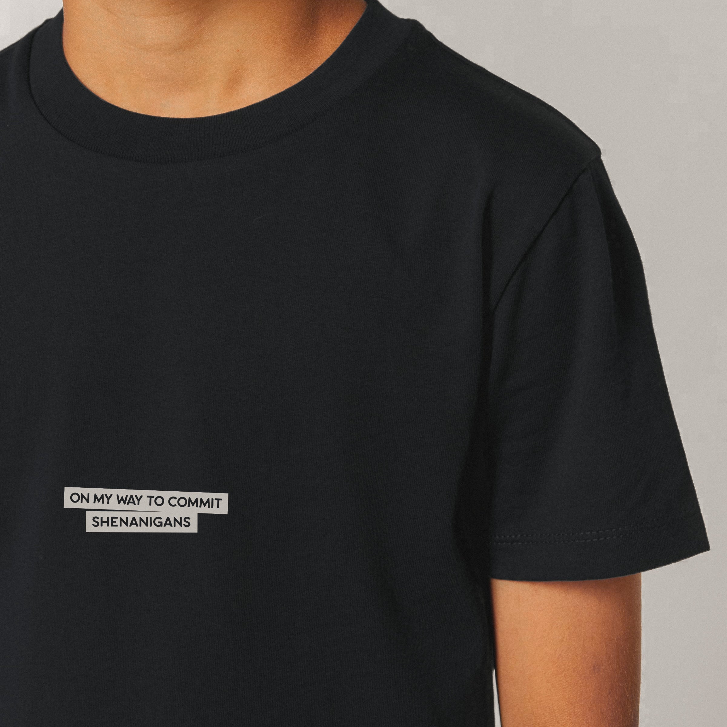On my way to commit shenanigans | Kids Tee