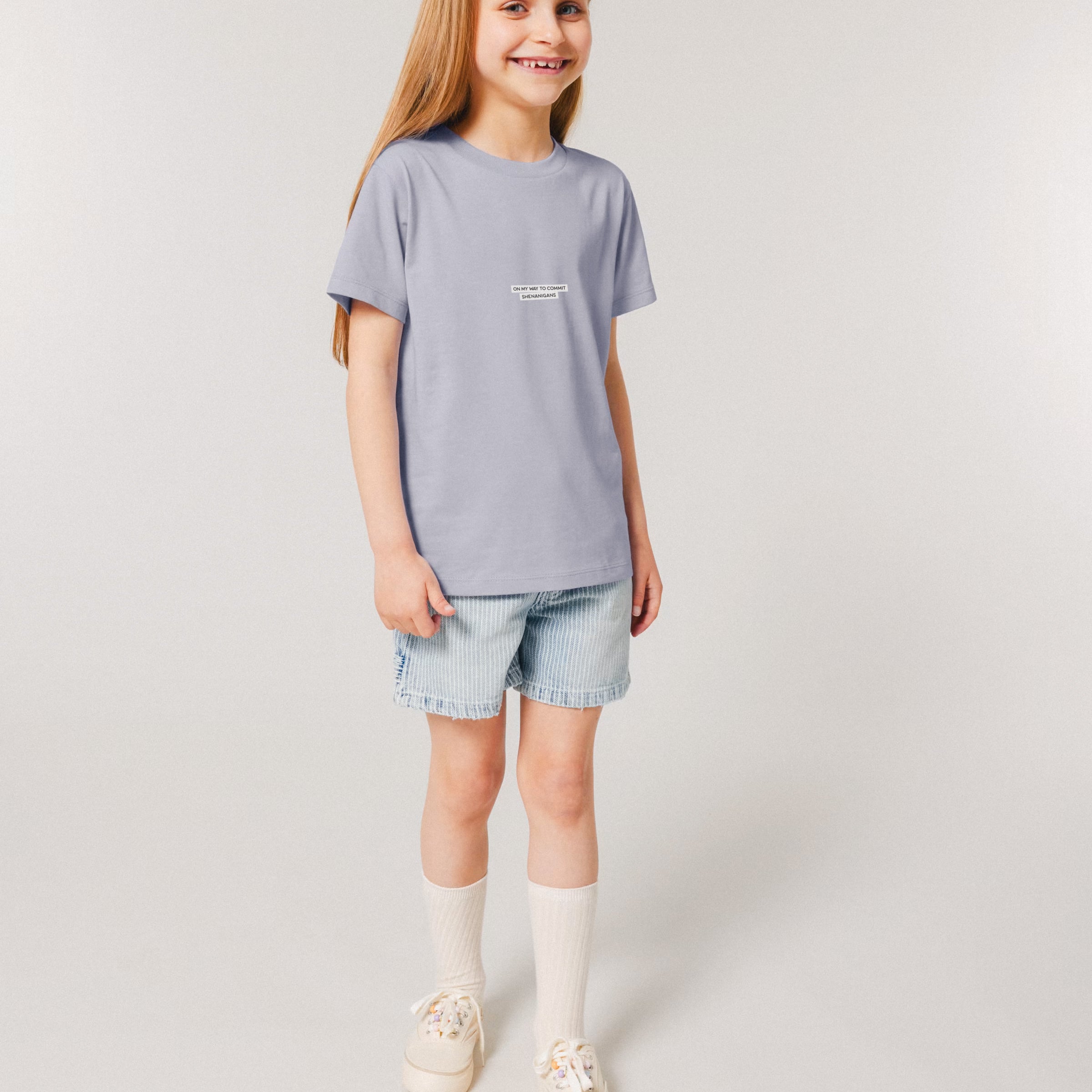 On my way to commit shenanigans | Kids Tee