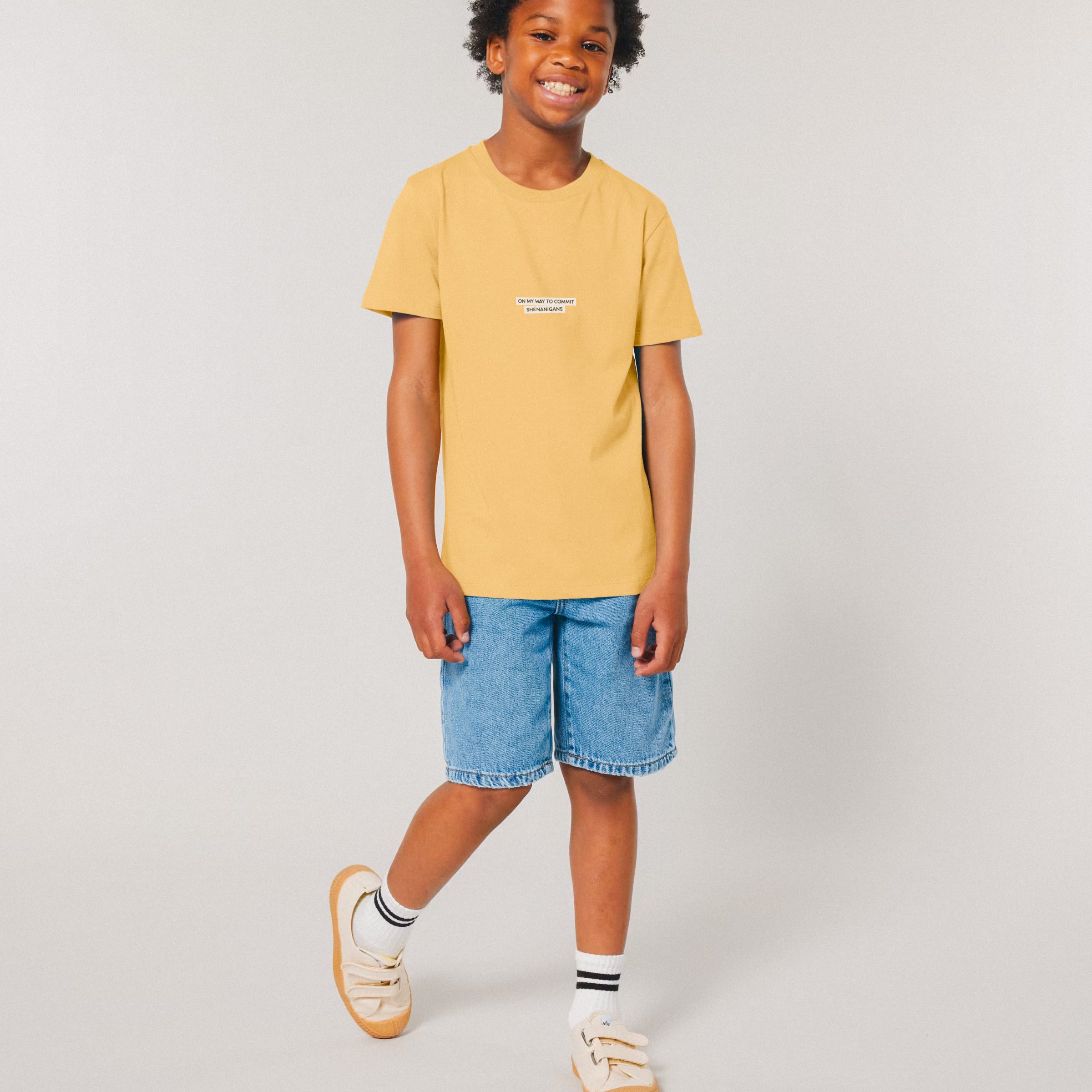 On my way to commit shenanigans | Kids Tee
