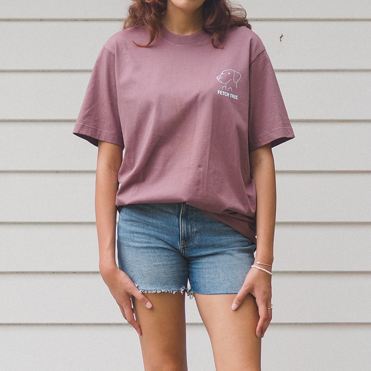 Fetch this | Boxy Tshirt - Brown