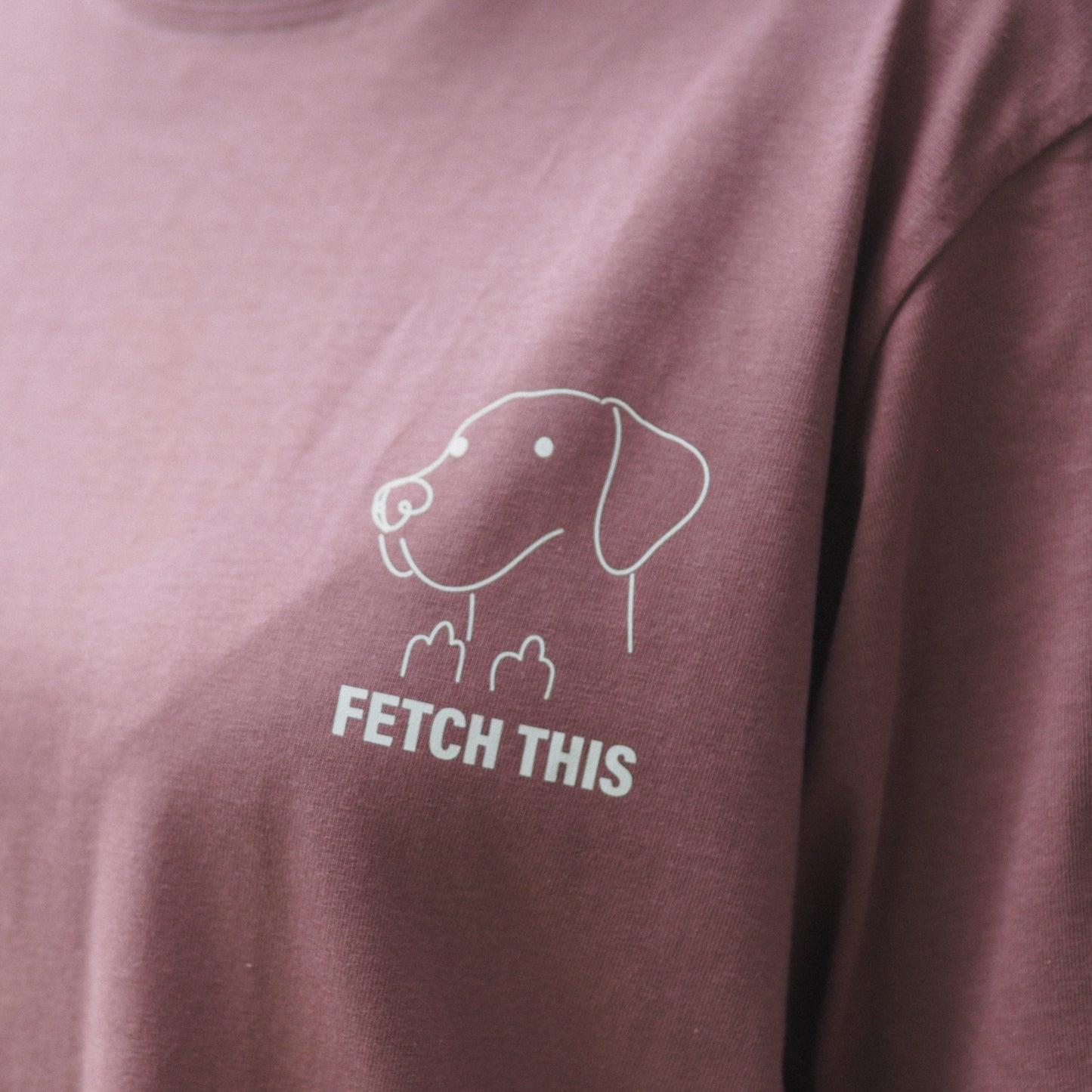 Fetch this | Boxy Tshirt - Brown