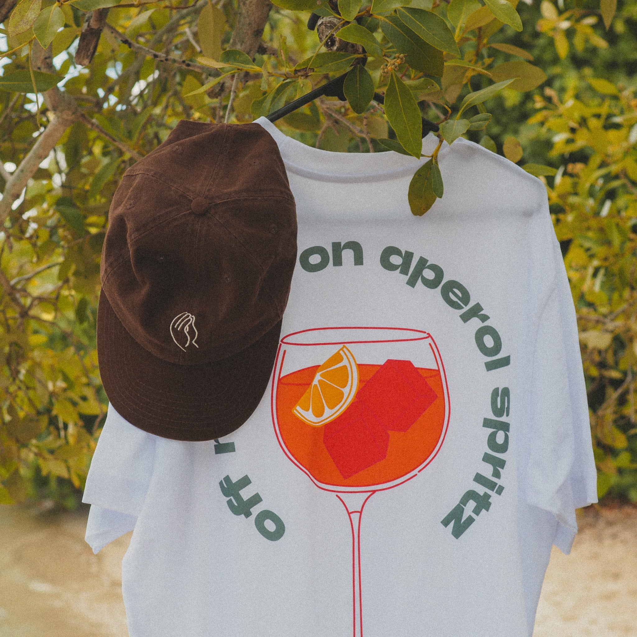 Off my tits on Aperol Spritz | Oversized Boxy Tee