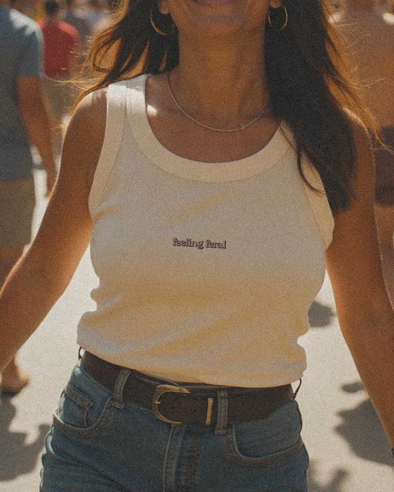 Feeling feral | Crop Tank